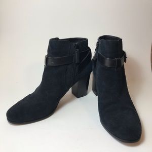 NWT Cole Haan Suede Ankle Boots with Heel-Size 8.5